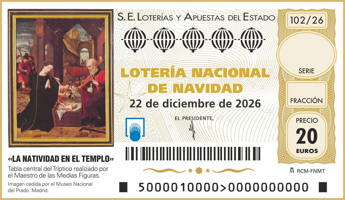 D&eacute;cimo de la Loter&iacute;a de Navidad 2026, Sorteo Extraordinario del 22 de diciembre