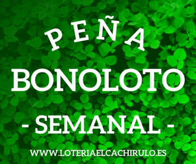 Pe&ntilde;a Bonoloto Semanal
